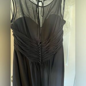 Alfred Angelo black bridesmaid/ formal dress